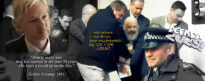 Julian Assange 2001 - la guerra è il risultato delle bugie dei media.