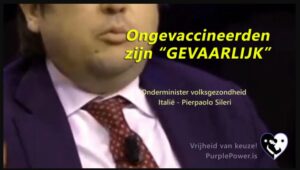De ongevaccineerden zijn gevaarlijk. Punt! - Pierpaolo Sileri, Italiaans politicus - 25 January 2022
