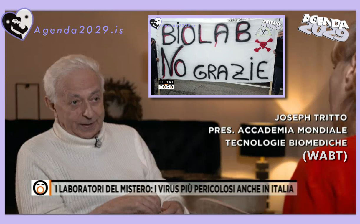 Read more about the article Mystery labs: the most dangerous viruses also in Italy. Raffaella Regoli talks with Prof. Joseph Tritto.(IT►EN/ES/NL)