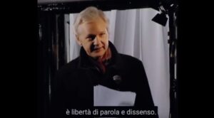 Julian Assange: Democracy is Freedom of Speech and dissent.