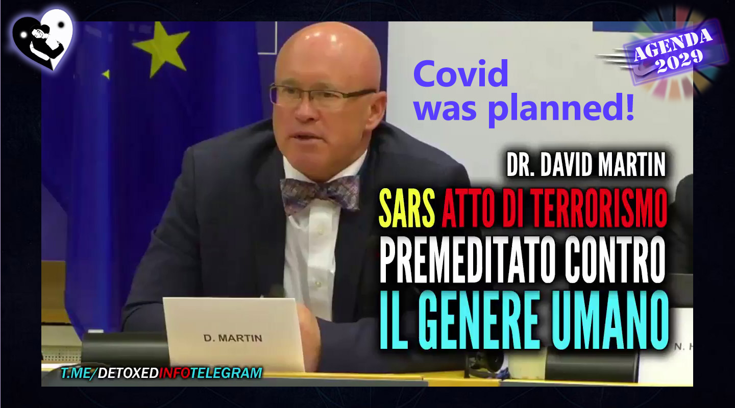 Scopri di più sull'articolo Il dottor David MARTIN al Parlamento europeo: “SARS causata dall’uomo e rilascio intenzionale di Covid19”. (EN►IT)