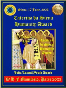 Read more about the article Caterina da Siena Humanity Award – 17 june 2023