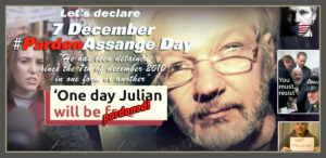 Read more about the article EVERY DAY = #FreeAssange Day until he is PARDONED!