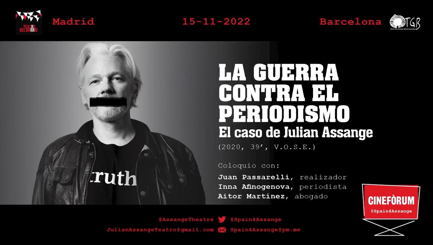 Lees meer over het artikel The war on journalism – Julian Assange’s case | John Pilger e.a. (EN/ES►EN/ES)