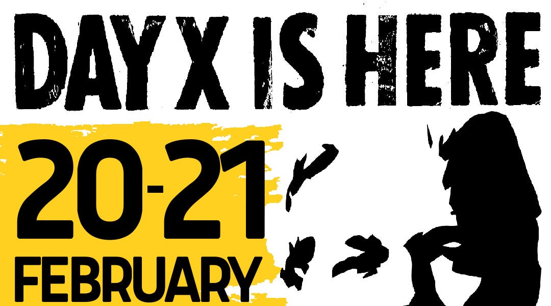 Read more about the article #FreeAssange – Day X has arrived! 20-21 February 2024, UK High Court (DE/EN/ES/FR/IT/NL)