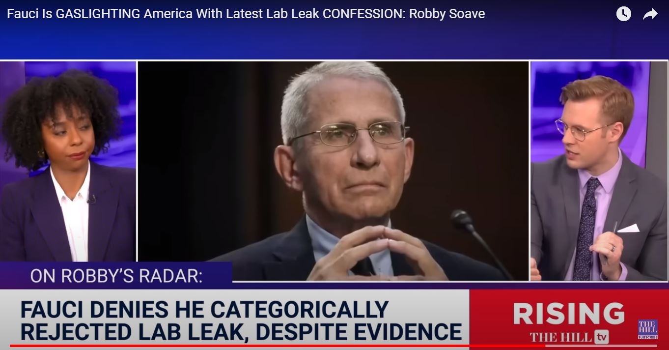 Read more about the article Fauci now denies he categorically rejected Sars-Cov2 lab leak…