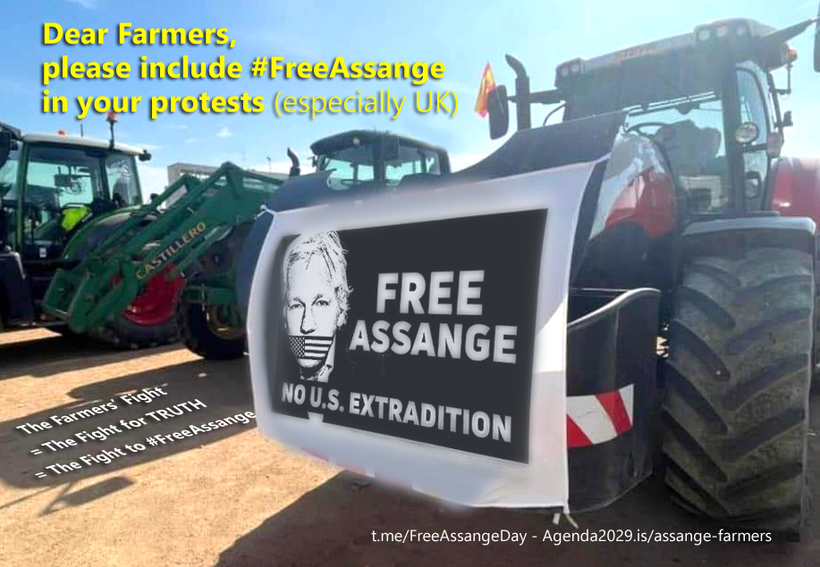 Read more about the article The sneaky war on farmers worldwide. #FreeAssange is also in their interest. (DE/EN/ES/FR/IT/NL)