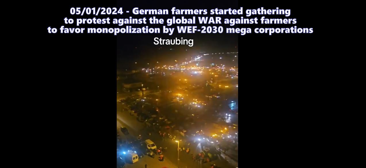 Read more about the article WEF-2030 global WAR on farmers – Germany 01 | #FreeAssange = #TruthAboutFarming