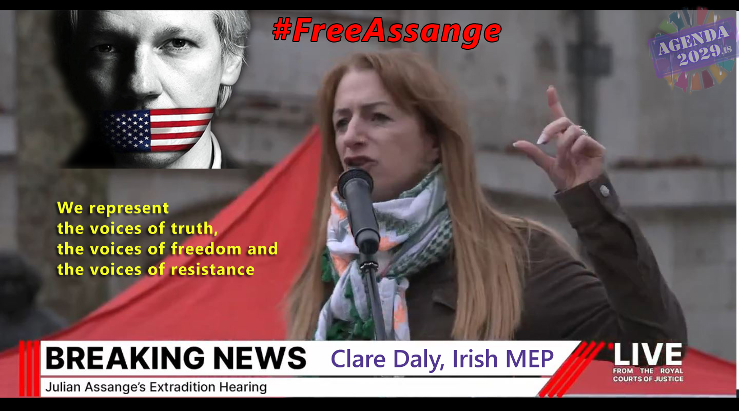 Read more about the article “We represent the voices of truth, freedom and resistance” Clare Daly on #FreeAssange