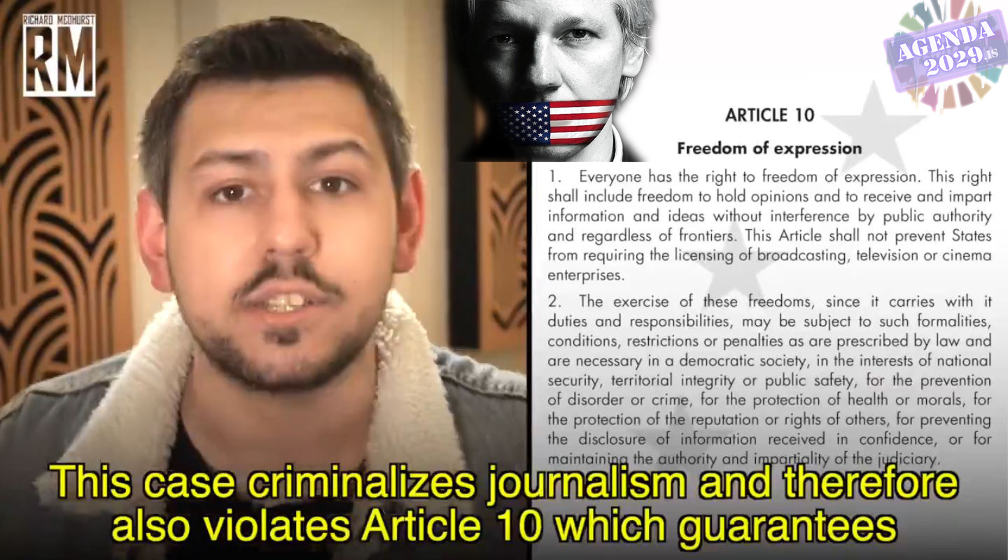 Read more about the article USUK is criminalizing Journalism globally! – Richard Medhurst (EN)