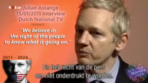 Intervista della televisione nazionale olandese (NOS) con Julian Assange 2011 (primo taglio)