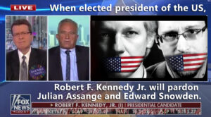 Robert F. Kennedy Jr. perdonará a Assange y Snowden cuando sea elegido presidente de Estados Unidos. (EN►EN/ES/IT/NL)