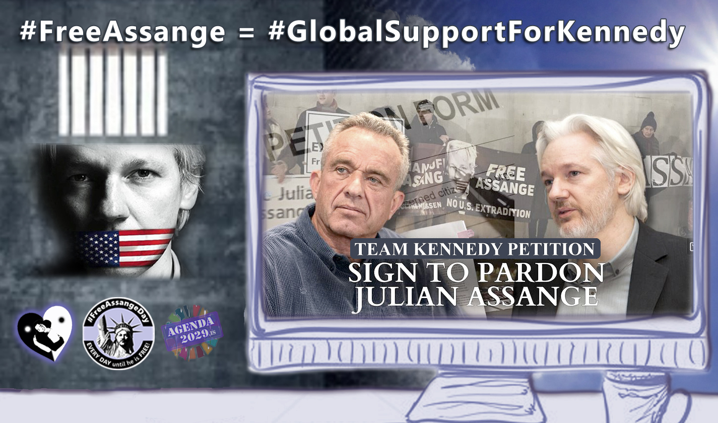 Scopri di più sull'articolo La petizione di Kennedy a Biden per liberare Assange urgentemente!