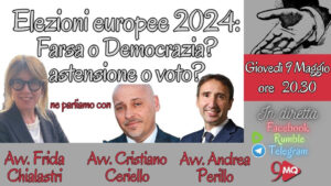 Elezioni Europee 2024... Votare o no? 9MQ con gli avvocati Frida Chialastri, Andrea Perillo e Cristiano Ceriello.
