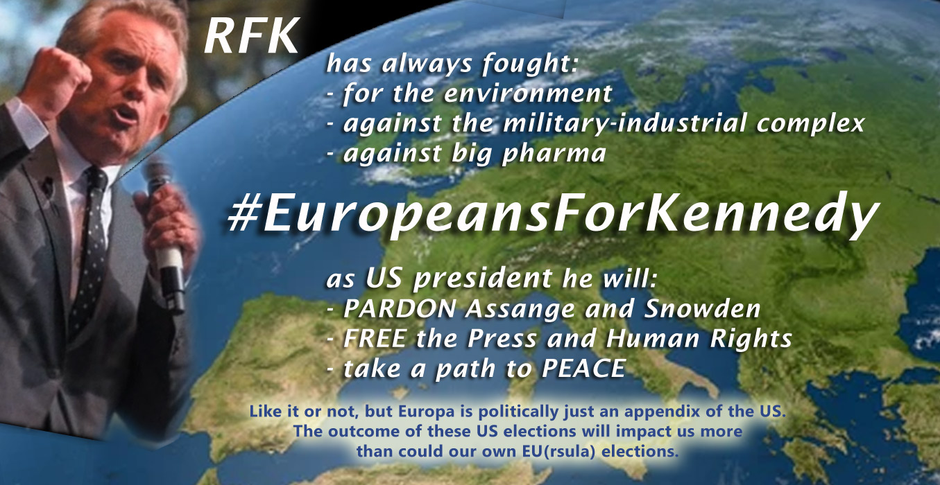 Read more about the article Europeans For Kennedy! #EuropeansForKennedy (DE/EN/ES/IT/NL)