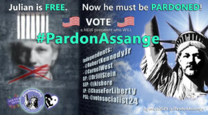 Read more about the article America, VOTE a NEW president who WILL #PardonAssange! (EN, ES, IT, NL)