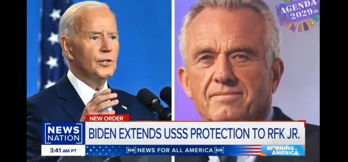 Read more about the article Biden finally orders protection for Robert Kennedy, the THIRD presidential candidate. (EN►DE/EN/ES/FR/IT/NL)