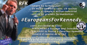 Lee más sobre el artículo ¡Europeos por Kennedy! #EuropeansForKennedy (DE, EN, ES, FR, IT, NL)