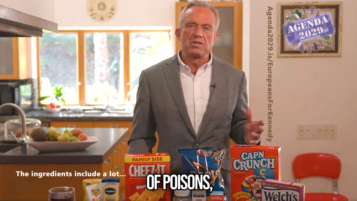 Read more about the article Robert F. Kennedy on the toxic US industry junk food – MAHA! (EN)