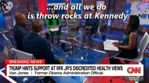 All we do is throw rocks at Kennedy... (EN►EN/ES/IT/NL)