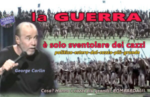 George Carlin - La guerra è sventolare i cazzi (teoria della politica-estera-del-cazzo-più-grande)